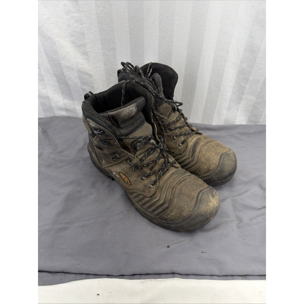 KEEN Utility Men 10D Work Boots Waterproof Philadelphia Carbon Fiber Hard 9.5d